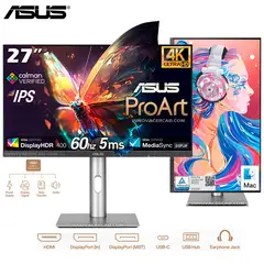 ASUS - Monitor Profesional ProArt PA279CRV 27 IPS 4K UHD 60Hz HDR