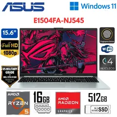ASUS - Laptop Vivobook E1504FA-NJ545 AMD Ryzen 5-7520U 16GB RAM 512GB SSD 15,6 FHD - Grey Green
