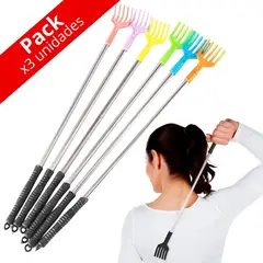 MINARI - Pack x3 Rascador de Espalda RE1 - Color Aleatorio