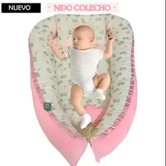 GENERICO - Nido Colecho para Bebe Rosado