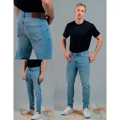 ESTIVANELI - Jeans Carrot para Caballero