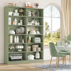 R&R MUEBLES - Estante Moderno Yotaro Agave