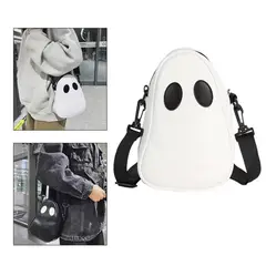 GENERICO - Morral bolso fantasma blanco diseño hombre y mujer unisex