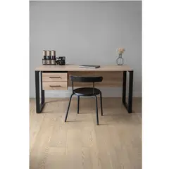 TU MESITA - Escritorio Industrial Moderno Ramiro Rovere 2 Cajones