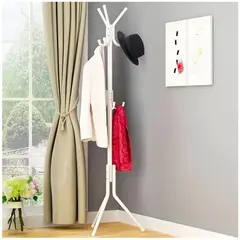 MINARI - Perchero de Pie de Metal Colgador de Carteras Ropa Organizador BL P35