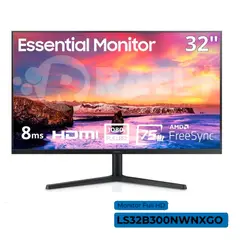 SAMSUNG - MONITOR LS32B300NWNXGO, Essential, 32" VA,PLANO FHD FreeSync