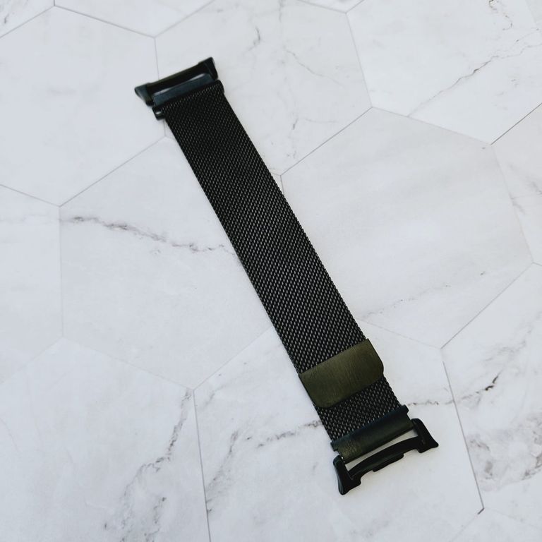 Correa Acero Milanes para SAMSUNG WATCH 8 - 8 CLASSIC - Negro