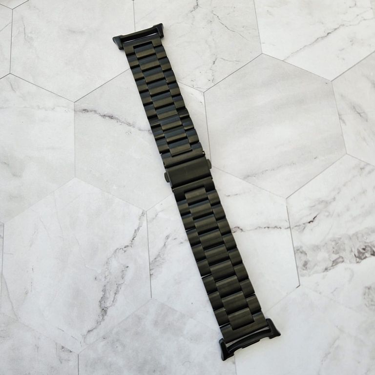 Correa Acero Eslabones para SAMSUNG WATCH 8 - 8 CLASSIC - Negro