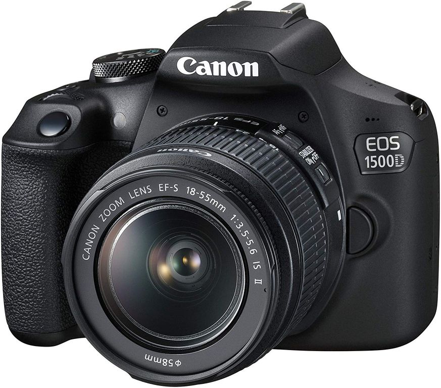 EOS 1500D DSLR Camera with EF-S 18-55 IS II Lens
