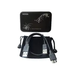 SEISA - Case Sata A Usb 3.0 Para Disco Duro 2.5 Ssd Hdd Hasta 2tb