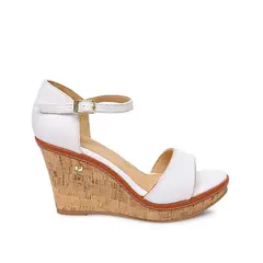 Piazza - Sandalia DOrsay Casual WAL-2606 Blanco
