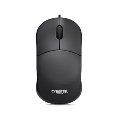 CYBERTEL - Mouse Oficina Alámbrico 1000DPI NEGRO Storm - CYB M103k