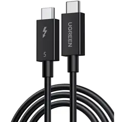 UGREEN - Cable Thunderbolt 5 16K 240W 5A 120Gps USB4 Black 1m L703 - 45996