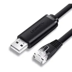 UGREEN - Cable Consola USB 2.0 RJ45 RS232 FTDI Chip 150cm CM204 - 50773