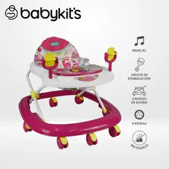 BABY KITS - Andador Moby Rosado