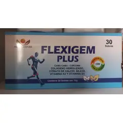 GENERICO - FLEXIGEM CAJA X 30 SACHET - COLÁGENO HIDROLIZADO, CALCIO Y VITAMINA D