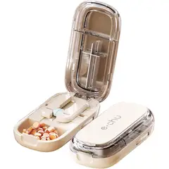 GENERICO - Cortador De Pastilla Multiple 2 En 1 Cortador y Pastillero