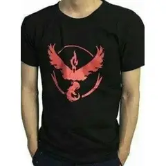 GENERICO - POLO POKEMON GO ROJO TEAM VALOR