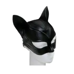 GENERICO - Máscara de Latéx Antifaz Gatubela Sexy Cosplay
