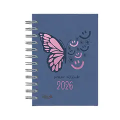 GENERICO - AGENDA 2026 ANILLADA MARIPOSA – CASTELLI