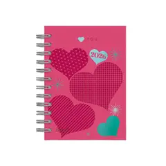 GENERICO - AGENDA 2026 ANILLADA CORAZON – CASTELLI