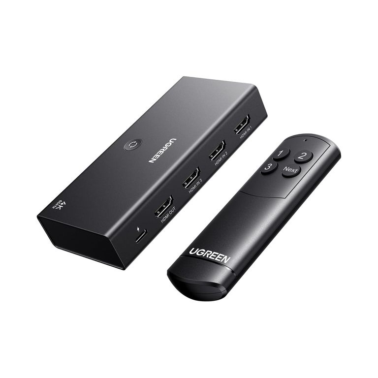 Switch HDMI 3-en-1 4K 30Hz 40234 Negro