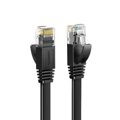 UGREEN - Cable Ethernet Cat6 1m Cobre Puro Negro NW101-50191