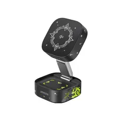 UGREEN - Cargador Inalambrico Magnetico 2en1 Genshin Impact Negro 35316GI