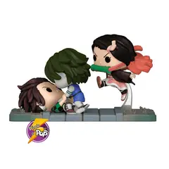 FUNKO - DEMON SLAYER TANJIRO Y NEZUKO VS TEMPLE DEMON 1419