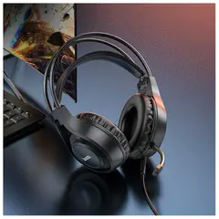 HOCO - Audífono Gamer con Micrófono Profesional Pc Laptop Notebook