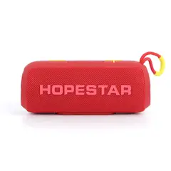 GENERICO - PARLANTE INALÁMBRICO HOPESTAR POTENCIA 10W 6 HORAS COLOR ROJO PN P26