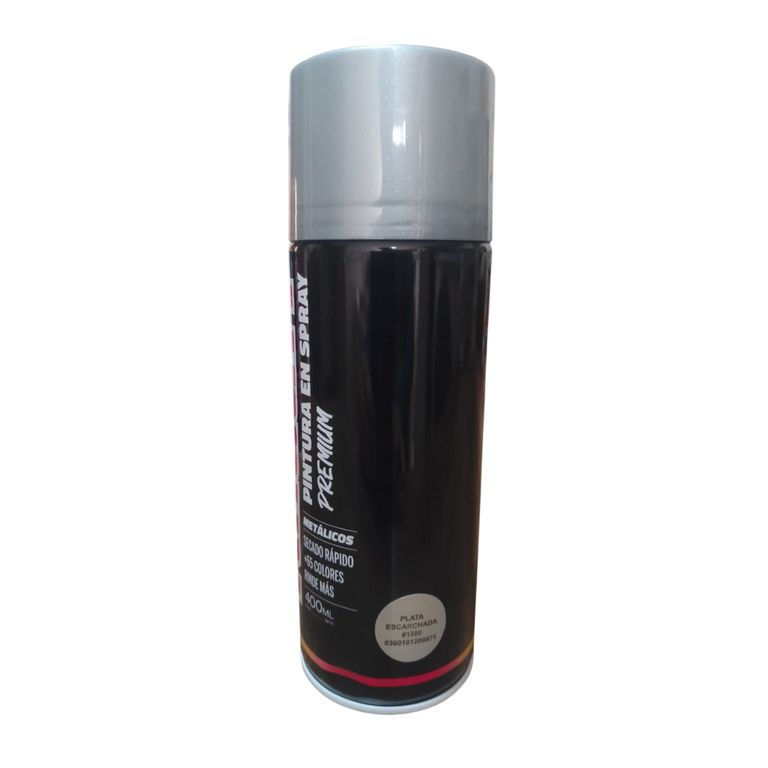 Pintura Spray Plata Escarchada #1580  - Plata