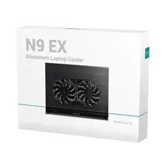 DEEPCOOL - Cooler para Laptop N9 EX Aluminio Black