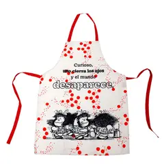 MAFALDA - Mandil Delantal Impermeable de Cocina Adulto