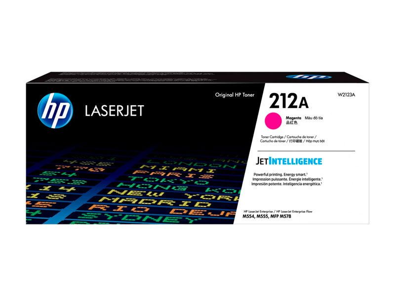 TONER W2123A P/LJ 212A M555 MAGENTA (212A) 4.500 PG