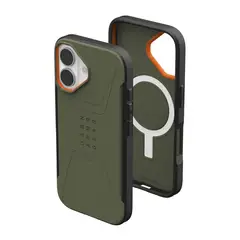 URBAN ARMOR GEAR - Case iPhone 17 MagSafe UAG Civilian Verde