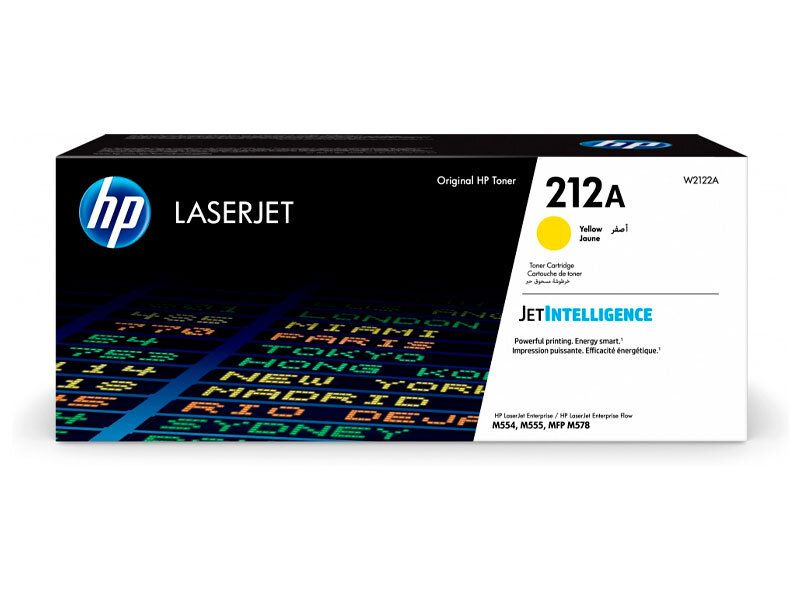 TONER W2122A P/ LJ 212A M555 YELLOW (212A) 4.500 PG
