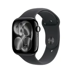 APPLE - Watch Series 11 GPS 42mm Correa Deportiva - Jet Black