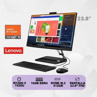 LENOVO - All In One IdeaCentre AIO 3 24ALC6 - 23.8" - AMD Ryzen 5 7430U