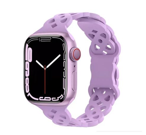 Correa Doble Trenzado para Apple Watch 49mm - Lila