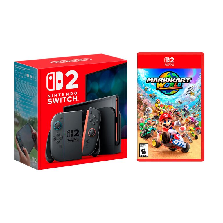 Consola Switch 2 + Mario Kart World