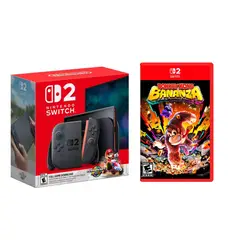 NINTENDO - Consola Switch 2 Bundle Mario Kart World + DK Bananza