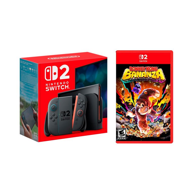 Consola Switch 2 + Donkey Kong Bananza
