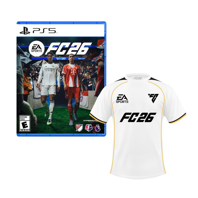 Sports Fc 26 + Polo Blanco L Playstation 5