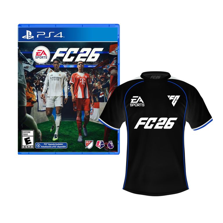 Sports Fc 26 + Polo Negro Xl Playstation 4