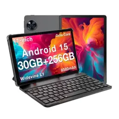 DOOGEE - Tablet U11 Pro VIP EDITION 6gb Ram+256GB Rom+Teclado+Lapiz Negro