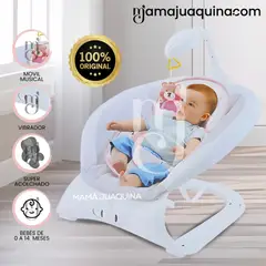 BABY - Mecedora Eléctrica para Bebés «CORINE» White