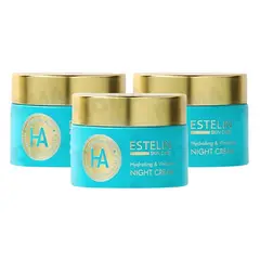 GENERICO - PACK 3 CREMA DE NOCHE ÁCIDO HIALURÓNICO 50G ESTELIN
