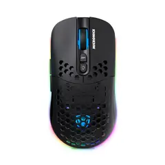 MICRONICS - Mouse Recargable Inalámbrico RGB 7B 4800DPI GM828RX+