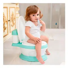 GENERICO - Pack2 Inodoro Infantil de Aprendizaje para Ninos en Verde